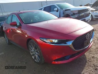2025 Mazda 3 S Preferred with VIN 3MZBPACM2SM454885, listed as a IAAI auction lot 42502627 with 12,034 mi miles and . Bid and sale history available at DreamBid. Image 1.