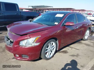 2011 Nissan Maxima 3.5 SV with VIN 1N4AA5AP7BC827219, listed as a IAAI auction lot 41468683 with 112,103 mi miles. Bid and sale history available at carsss.com. Image 2.