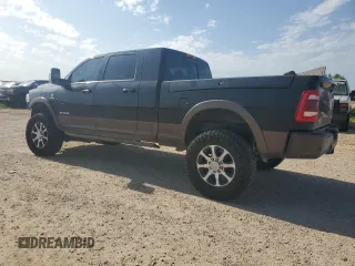 2024 Ram 2500 Longhorn with VIN 3C6UR5PLXRG187056, listed as a Copart auction lot 55500255 with 29,198 mi miles and Salvage title. Bid and sale history available at DreamBid. Image 2.