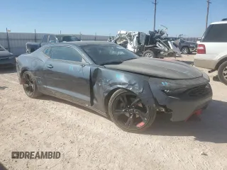 2022 Chevrolet Camaro 1LT with VIN 1G1FB1RS7N0127360, listed as a Copart auction lot 76622624 with 26,588 mi miles and Salvage Title. Bid and sale history available at carsss.com. Image 4.