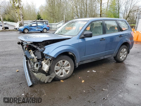 2009 Subaru Forester X with VIN JF2SH61649G709074, listed as a Copart auction lot 51992695 with Not provided miles and Salvage title. Bid and sale history available at DreamBid. Image 1.