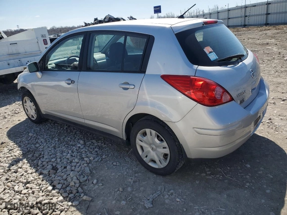 2010 Nissan Versa 1.8 S with VIN 3N1BC1CPXAL436182, listed as a Copart auction lot 49535725 with 176,613 mi miles and Salvage Title. Bid and sale history available at carsss.com. Image 2.
