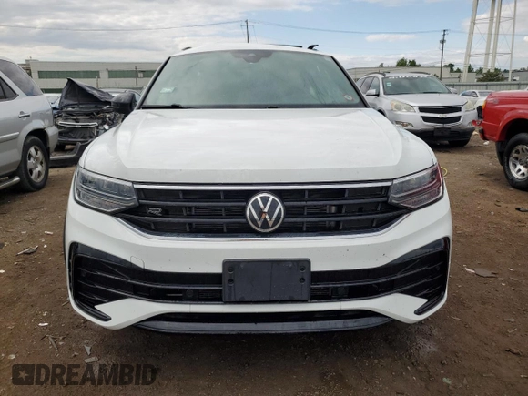2022 Volkswagen Tiguan SE R-Line Black with VIN 3VV8B7AX7NM007213, listed as a Copart auction lot 58302205 with 24,996 mi miles and Non repairable. Bid and sale history available at DreamBid. Image 5.