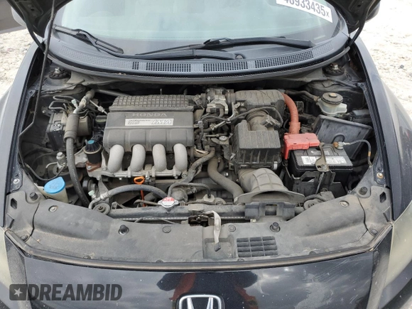 2012 Honda CR-Z with VIN JHMZF1D48CS001008, listed as a Copart auction lot 46933435 with 198,653 mi miles and Clean title. Bid and sale history available at DreamBid. Image 11.