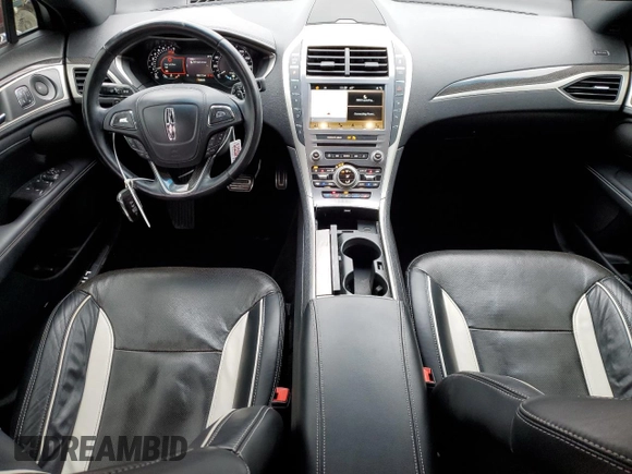 2018 Lincoln MKZ Reserve with VIN 3LN6L5FC9JR619399, listed as a Copart auction lot 43175325 with 48,617 mi miles and Salvage Title. Bid and sale history available at DreamBid. Image 8.