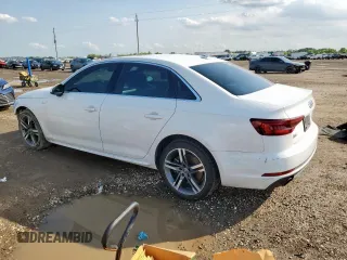 2018 Audi A4 Premium Plus with VIN WAUENAF40JA139187, listed as a Copart auction lot 58525945 with 67,889 mi miles and Salvage title. Bid and sale history available at DreamBid. Image 2.