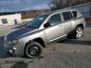 2014 Jeep Compass Sport with VIN 1C4NJDBB4ED503992, listed as a Copart auction lot 86991034 with 103,034 mi miles and Salvage Title. Bid and sale history available at carsss.com. Image 1.