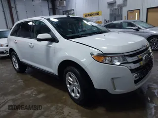 2014 Ford Edge SEL z VIN 2FMDK4JC9EBB06783, wystawiony jako IAAI lot #42047206 z przebiegiem 125 963 mil mil oraz . Historia ofert i sprzedaży dostępna na DreamBid. Obrazek 1.