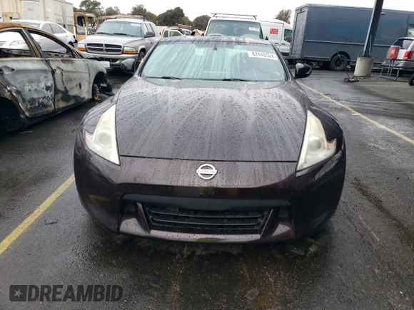 2010 Nissan 370Z Touring with VIN JN1AZ4EH6AM504310, listed as a Copart auction lot 82440524 with Not Provided miles and Salvage Title. Bid and sale history available at carsss.com. Image 5.