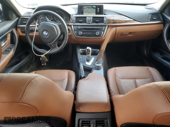 2015 BMW 3 Series 328i with VIN WBA3A5C50FF607260, listed as a Copart auction lot 46051975 with 135,106 mi miles and Salvage Title. Bid and sale history available at carsss.com. Image 8.