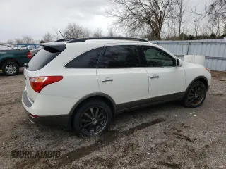 2012 Hyundai Veracruz Limited with VIN KM8NUDCCXCU197825, listed as a Copart auction lot 52747625 with Not provided miles and Clean title. Bid and sale history available at DreamBid. Image 3.