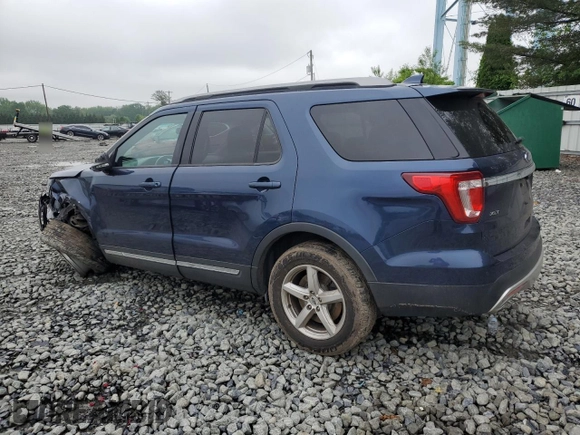 2017 Ford Explorer XLT with VIN 1FM5K8D85HGA83468, listed as a Copart auction lot 57416305 with 63,063 mi miles and Salvage title. Bid and sale history available at DreamBid. Image 2.