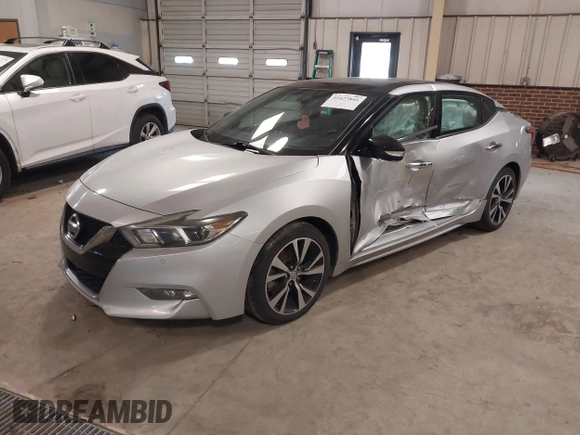 2018 Nissan Maxima SV with VIN 1N4AA6APXJC367526, listed as a IAAI auction lot 41427841 with 113,533 mi miles and . Bid and sale history available at DreamBid. Image 16.