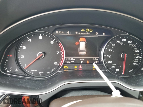 2018 Audi Q7 Premium Plus с VIN WA1LAAF77JD046370, выставлен на аукционе Copart как лот 64302635 с пробегом 91 531 миль миль и Чистый • Clean title. История ставок и продаж доступна на DreamBid. Изображение 9.