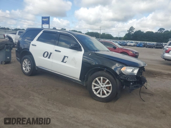 2020 Dodge Durango Pursuit with VIN 1C4RDJFG8LC286785, listed as a Copart auction lot 58912305 with Not provided miles and Salvage title. Bid and sale history available at DreamBid. Image 4.