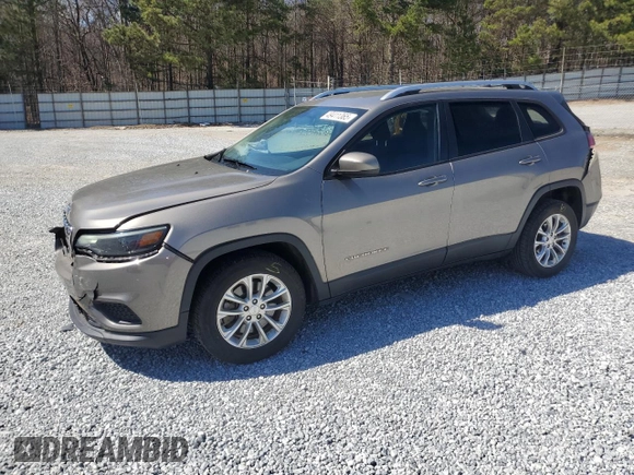 2020 Jeep Cherokee Latitude with VIN 1C4PJLCB2LD528453, listed as a Copart auction lot 49411365 with 67,593 mi miles and Salvage Title. Bid and sale history available at DreamBid. Image 1.