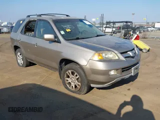 2004 Acura MDX Touring Pkg with VIN 2HNYD18614H557470, listed as a IAAI auction lot 41477079 with 1 mi miles. Bid and sale history available at carsss.com. Image 1.