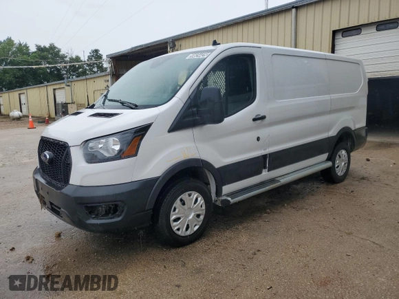 2024 Ford Transit Cargo with VIN 1FTBR1Y88RKA62925, listed as a Copart auction lot 59624425 with 15,657 mi miles and Salvage title. Bid and sale history available at DreamBid. Image 1.