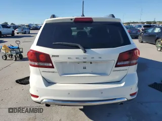 2015 Dodge Journey Crossroad with VIN 3C4PDCGG7FT614627, listed as a Copart auction lot 81808504 with 120,386 mi miles and Salvage Title. Bid and sale history available at DreamBid. Image 6.