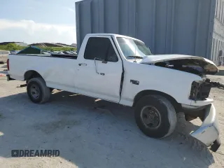 1996 Ford F-150 Special with VIN 1FTEF15Y1TNA00346, listed as a Copart auction lot 58073744 with 0 mi miles and Salvage Title. Bid and sale history available at carsss.com. Image 4.