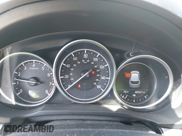 2018 Mazda CX-5 Grand Touring with VIN JM3KFADM2J1422512, listed as a IAAI auction lot 42010801 with 48,567 mi miles and . Bid and sale history available at DreamBid. Image 7.