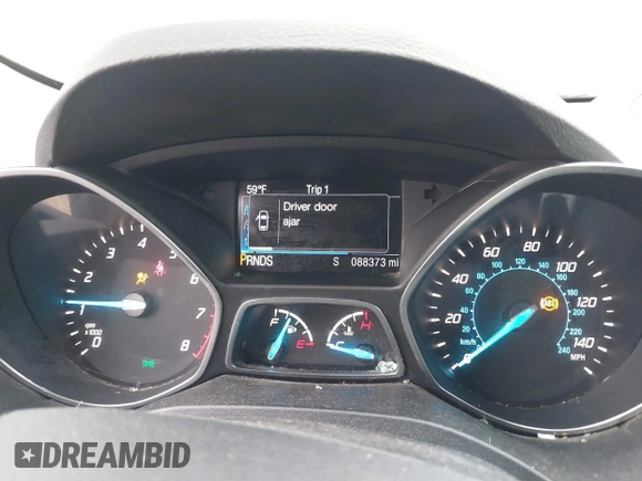 2014 Ford Escape SE with VIN 1FMCU0GXXEUA77765, listed as a IAAI auction lot 40158558 with 88,373 mi miles. Bid and sale history available at carsss.com. Image 7.