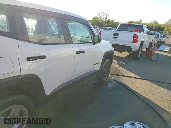 2018 Jeep Renegade Sport with VIN ZACCJBAH0JPJ05799, listed as a Copart auction lot 74072224 with 64,297 mi miles and Salvage title. Bid and sale history available at DreamBid. Image 13.