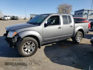 2021 Nissan Frontier SV with VIN 1N6ED0EB3MN722198, listed as a Copart auction lot 45007954 with 95,987 mi miles and Salvage title. Bid and sale history available at DreamBid. Image 1.