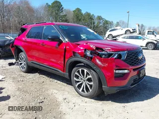 2023 Ford Explorer ST-Line with VIN 1FMSK7KH2PGB28056, listed as a IAAI auction lot 41645742 with 7,620 mi miles. Bid and sale history available at carsss.com. Image 1.