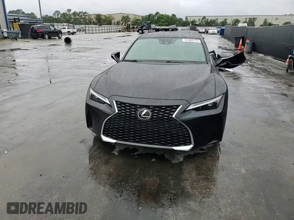 2023 Lexus IS 300 with VIN JTHCA1D26P5123020, listed as a Copart auction lot 51958175 with 30,539 mi miles and Salvage title. Bid and sale history available at DreamBid. Image 14.