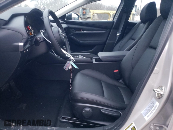 2025 Mazda 3 S Select Sport with VIN JM1BPABM0S1759092, listed as a Copart auction lot 44638055 with Not Provided miles and Salvage Title. Bid and sale history available at DreamBid. Image 7.