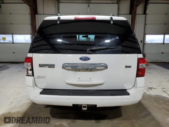 2011 Ford Expedition Max Limited with VIN 1FMJK2A58BEF11235, listed as a Copart auction lot 47789655 with 185,278 mi miles and Salvage title. Bid and sale history available at DreamBid. Image 6.