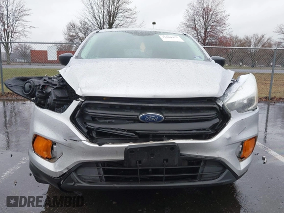 2017 Ford Escape S with VIN 1FMCU0F76HUE83497, listed as a IAAI auction lot 41868513 with 90,511 mi miles. Bid and sale history available at carsss.com. Image 12.