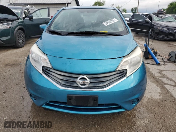 2015 Nissan Note S with VIN 3N1CE2CP5FL362309, listed as a Copart auction lot 57620205 with 100,076 mi miles and Salvage title. Bid and sale history available at DreamBid. Image 5.
