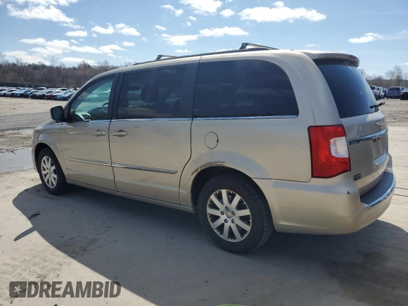 2014 Chrysler Town & Country Touring with VIN 2C4RC1BG9ER255998, listed as a Copart auction lot 51385125 with 91,356 mi miles and Clean Title. Bid and sale history available at DreamBid. Image 2.