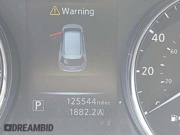 2015 Nissan Rogue S with VIN 5N1AT2MT5FC920589, listed as a IAAI auction lot 42050035 with 125,544 mi miles. Bid and sale history available at carsss.com. Image 15.
