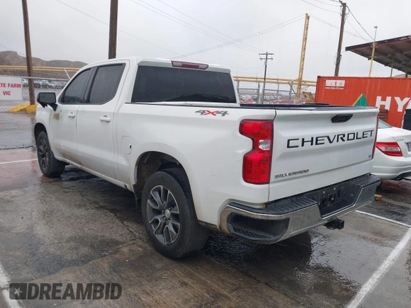 2023 Chevrolet Silverado 1500 LT with VIN 3GCPDKEK1PG255495, listed as a IAAI auction lot 41547519 with 1 mi miles. Bid and sale history available at carsss.com. Image 3.
