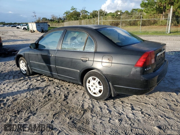 2001 Honda Civic with VIN 1HGES15231L060100, listed as a Copart auction lot 76254824 with Not provided miles and Clean title. Bid and sale history available at DreamBid. Image 2.