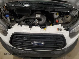 2019 Ford Transit with VIN 1FTYE2CM7KKB51357, listed as a Copart auction lot 52594215 with 94,789 mi miles and Salvage title. Bid and sale history available at DreamBid. Image 11.