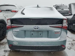 2022 Toyota Prius L Eco with VIN JTDKAMFU6N3187693, listed as a Copart auction lot 44617075 with 26,821 mi miles and Salvage Title. Bid and sale history available at DreamBid. Image 6.
