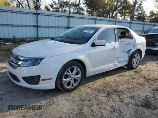 2012 Ford Fusion SE with VIN 3FAHP0HA6CR307081, listed as a Copart auction lot 52190015 with 133,860 mi miles and Salvage Title. Bid and sale history available at carsss.com. Image 1.