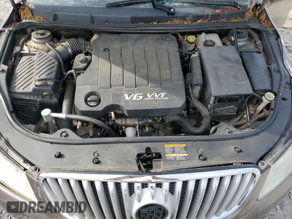 2010 Buick LaCrosse CXL with VIN 1G4GC5EG6AF310589, listed as a Copart auction lot 53831645 with Not Provided miles and Salvage Title. Bid and sale history available at DreamBid. Image 11.