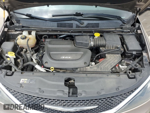 2017 Chrysler Pacifica Touring with VIN 2C4RC1DG5HR537931, listed as a Copart auction lot 55613605 with 159,536 mi miles and Salvage Title. Bid and sale history available at DreamBid. Image 12.