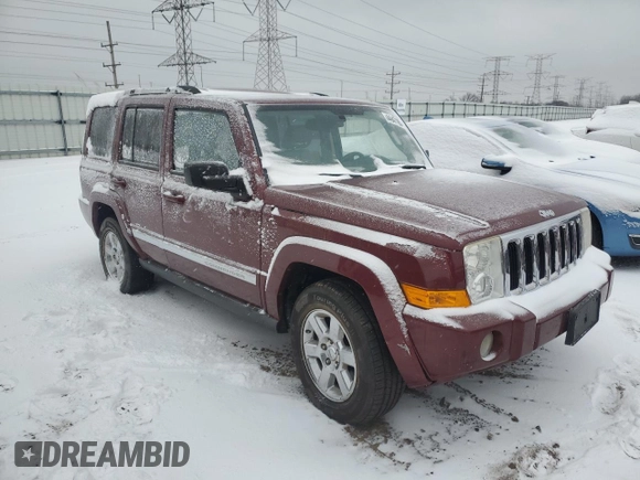 2007 Jeep Commander Limited с VIN 1J8HG58P37C563073, выставлен на аукционе Copart как лот 44947195 с пробегом 105 677 миль миль и Списание • Salvage title. История ставок и продаж доступна на DreamBid. Изображение 4.