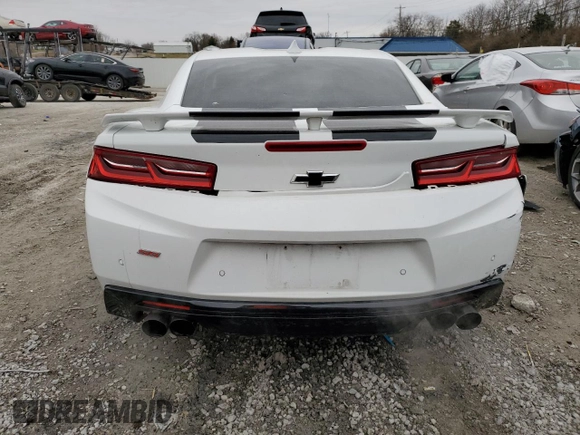2016 Chevrolet Camaro 2SS with VIN 1G1FH1R77G0132605, listed as a Copart auction lot 48117255 with 76,897 mi miles and Salvage title. Bid and sale history available at DreamBid. Image 6.