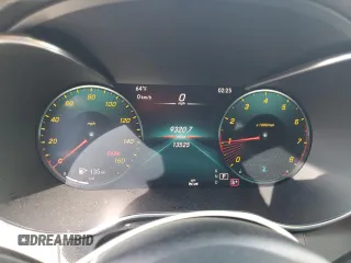 2023 Mercedes-Benz C 300 with VIN W1KWJ8DBXPG129002, listed as a Copart auction lot 84205894 with 13,525 mi miles and Salvage Title. Bid and sale history available at DreamBid. Image 9.