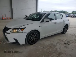 2016 Lexus CT 200h with VIN JTHKD5BH1G2261339, listed as a Copart auction lot 58382985 with 117,833 mi miles and Salvage title. Bid and sale history available at DreamBid. Image 1.