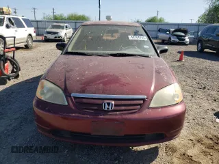 2003 Honda Civic LX with VIN 2HGES16543H526111, listed as a Copart auction lot 48704745 with 196,499 mi miles and Salvage Title. Bid and sale history available at carsss.com. Image 5.