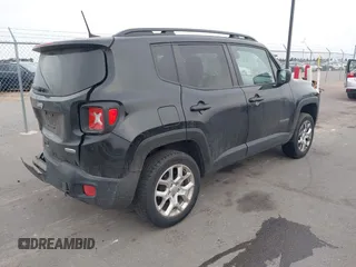 2018 Jeep Renegade Latitude with VIN ZACCJBBB4JPJ07324, listed as a IAAI auction lot 41854706 with 61,257 mi miles and . Bid and sale history available at carsss.com. Image 4.