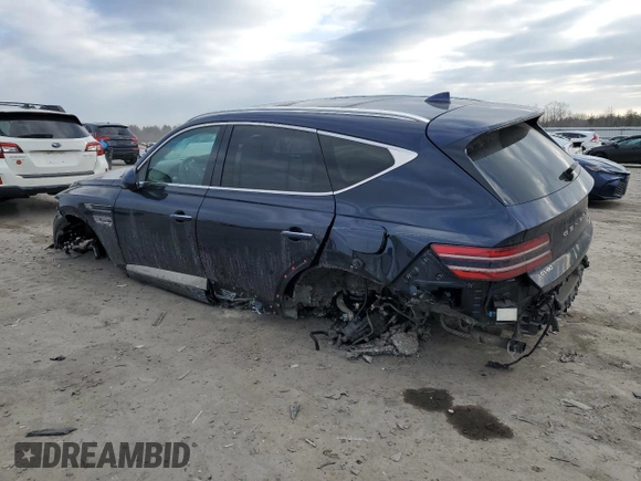 2022 Genesis GV80 Advanced Plus z VIN KMUHCESC4NU079619, wystawiony jako Copart lot #41992085 z przebiegiem 91 175 mil mil oraz Szkoda całkowita • Salvage title. Historia ofert i sprzedaży dostępna na DreamBid. Obrazek 2.